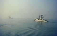 HMS LLANDAFF + HMS FIFE