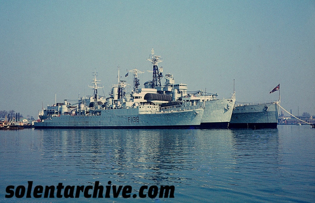 HMS RAPID + RAME HEAD + SHEFFIELD