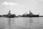 HMS GRENVILLE + BELFAST
